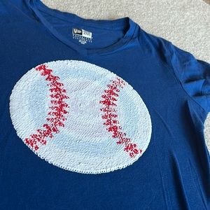 Cubs sequin t shirt girl’s 14/16